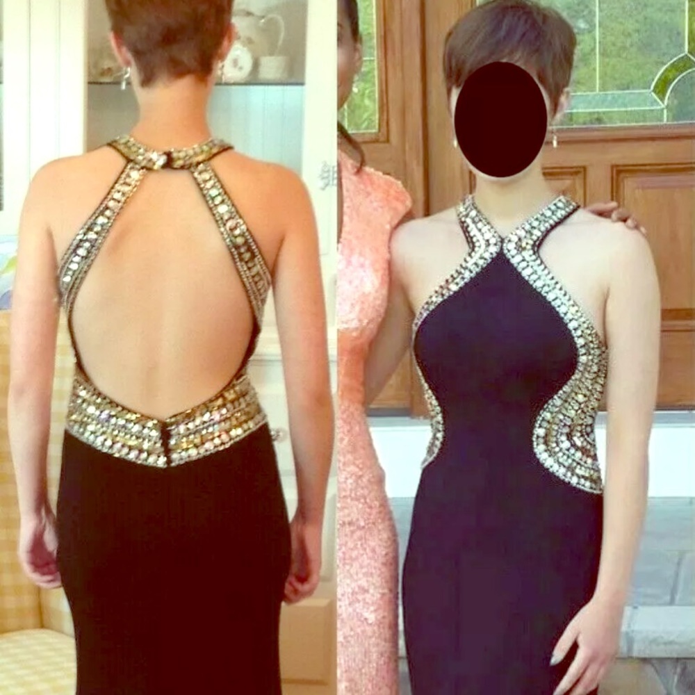 JVN by Jovani Prom Dress Elegant Backless Sexy